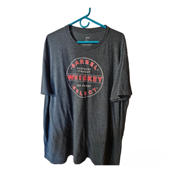 EUC Heathered Dark Grey Whiskey Graphic Tee - Picture 3 of 4